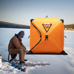 Winter Camping Portable Ice Fishing Tent, 2-3 Person