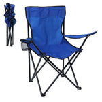 Foldable Camping Chair with Cup Holder,  with  Writing Backrest